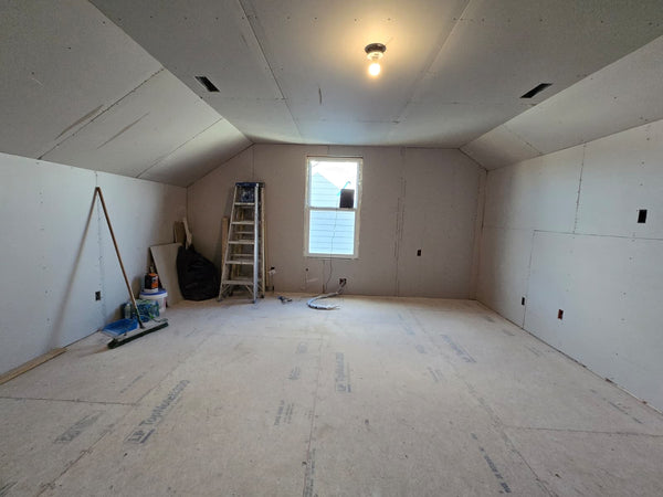 Dry Wall Progress step 1
